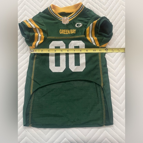 Green Bay Packers Pet Mesh Game Jersey L - Picture 3 of 4
